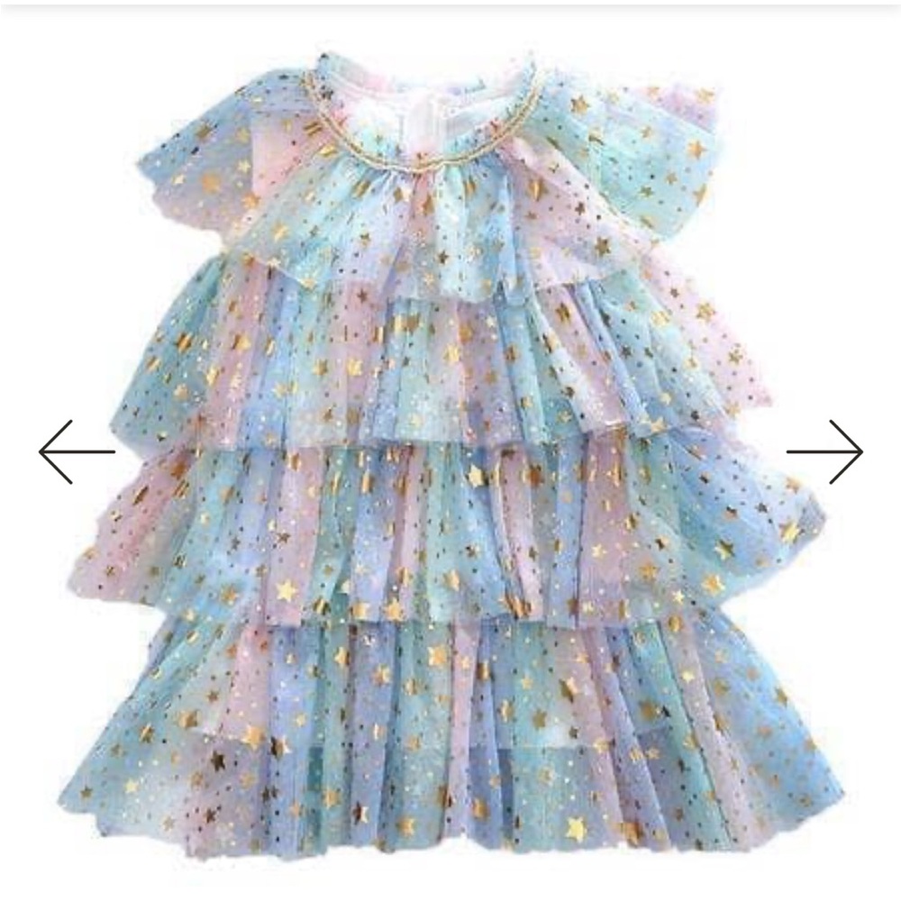 Lola + The Boys Pastel Tulle Dress size 6/7